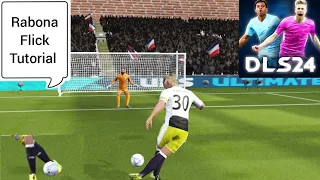 RABONA kick DLS23 Tutorial ||Dream league Soccer 23| #rabonaflick_dls23 #rabonaflick_tutorial_dls