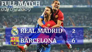 Full Match - Real Madrid vs Barcelona HD 1080i English Commentary (02/05/2009) La Liga