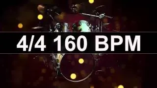 🔴 Drums Metronome 160 BPM