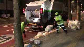 🇰🇷 Rubbish Collection in Seoul (Rear and Side Loader Garbage Trucks) January 2022 ♻️