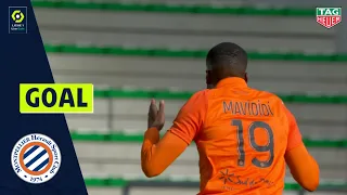 Goal Stephy Alvaro MAVIDIDI (15' MONTPELLIER) AS SAINT-ÉTIENNE - MONTPELLIER HÉRAULT SC (0-1) 20/21