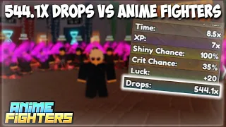 NEW RECORD* 544.1X DROPS VS AFS - Dungeon - Infinity Tower - TT - Defense Anime Fighters Simulator