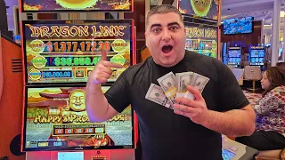 2 EPIC JACKPOTS On Million Dollar Dragon Link Slot