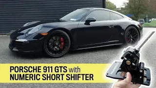 Porsche 911 GTS MANUAL | Comparing the Numeric Short Shifter to Porsche OEM Shifter