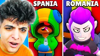 DIN CE ȚARĂ E FIECARE BRAWLER din BRAWL STARS...? 🤔