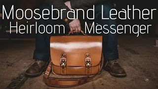 Moosebrand Leather Heirloom Messenger 2