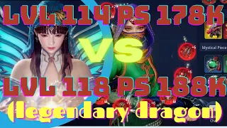 TAOIST LVL 114 PS 178K VS ARBALIST LVL 118 PS 188K (LEGENDARY DRAGON) - MIR4 PVP F2P GAMEPLAY