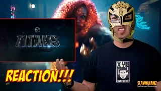 TITANS (2018) SDCC Trailer Reaction | Slammarang!