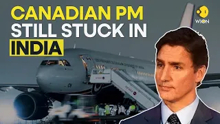 Canadian PM Justin Trudeau still stuck in India as his plane problem continues | WION Originals