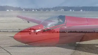 1-26 glider landing, 2-33 takeoff