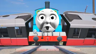 Thomas & Friends vs Metro Train