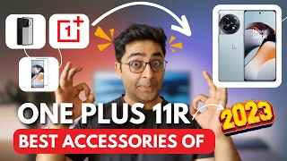 OnePlus 11R Must-Have Accessories: Phone Covers, Tempered Glass, 3.5MM Converter [ALL UNDER 700]