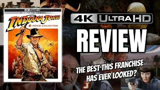 INDIANA JONES 4K COLLECTION (1981 - 2008) | PARAMOUNT | 4K MOVIE REVIEW | The Best It's Looked?