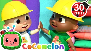 Colors in the Giant Pillow Fort with JJ and Cody | CoComelon Nursery Rhymes & Kids Songs
