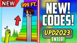 NEW! UPDATE ] EVERY SECOND YOUR NECK GROW *NEW* CODES 2023 | ESYNG CODES 2023 (JANUARY)