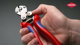 KNIPEX 95 62 160 TC Wire Rope Cutter