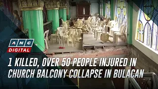 1 killed, over 50 people injured in church balcony collapse in Bulacan | ANC