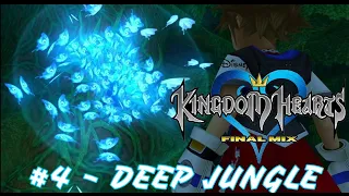 KINGDOM HEARTS 1.5 HD REMIX gameplay walkthrough Part 4 - Deep Jungle [PS4 PRO]