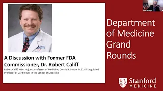 Reflections on COVID: FDA, CDC, Testing & Public Health - Stanford DOM Grand Rounds - 23 Sept 2020