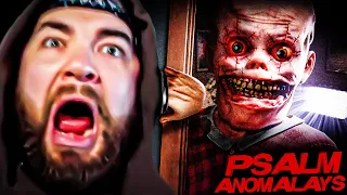 KingWoolz Almost PUKES from THESE JUMPSCARES!! | Psalm Anomaly Horror
