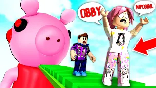 OBBY de ZIUA LUI PIGGY ! IMPOSIBIL ! Scapam ?