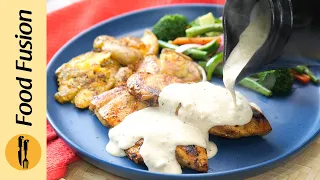 Restaurant Style Tarragon Chicken Recipe by Food Fusion