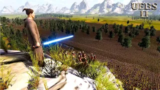 CAN 8,600 LASER KNIGHTS DEFEND MT OLYMPUS FROM 1,000,000 SPARTANS? | Epic Battle Simulator 2 UEBS 2