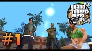 Прохождение GTA SA Войны районов 1серия возвращение домой