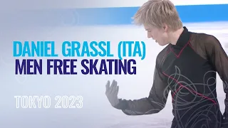 Daniel GRASSL (ITA) | Men Free Skating | Tokyo 2023 | #WTTFigure