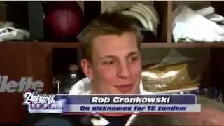 Rob Gronkowski & Aaron Hernandez Come Up With Nicknames