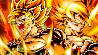 FATHER & SON RAMPAGE! NEW LF NAMEK SSJ GOKU WIPES OUT EVERYTHING!! | Dragon Ball Legends