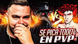 RG4 PLAGA vs L-GANG SE PONEN MODO TOXICO Y SE TIRAN CON TODO!! AL FINAL DEL PVP!! 🔥😨 ZELIKA