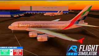 RFS - Real Flight Simulator - Frankfurt to Dubai - A380 - FULL FLIGHT