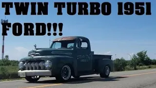 5.0 Twin Turbo Coyote Swapped 1951 Ford F1