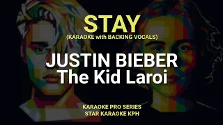 Justin Bieber and The Kid Laroi - Stay ( KARAOKE with BACKING VOCALS )