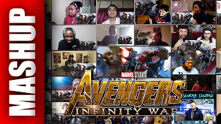 Avengers: INFINITY WAR First Look Reactions Mashup