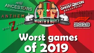 Worst Games of 2019 - Bells, Horns and bleeps!