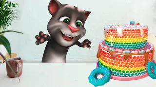 Talking Tom in Real Life - [Part 10] Cat and Cake