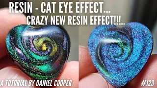 #123. Resin CAT EYE EFFECT - Crazy NEW Resin Art Effects! A Tutorial by Daniel Cooper