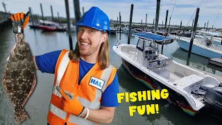 Fishing with Handyman Hal | Let's Go Fishing | Fun Fishing for Kids