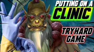 Putting on a Clinic | TRYHARD ORC vs NE - WC3 - Grubby