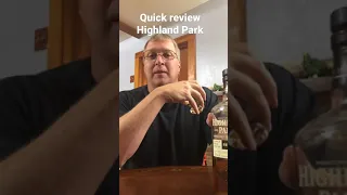 Quick review of Highland Park scotch. More on whisky100club