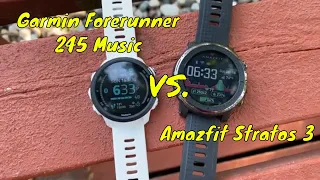 Garmin Forerunner 245 Music vs. Amazfit Stratos 3 | Which should you buy?