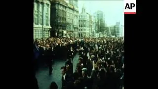 SYND 25 4 76 DAVID O' CONNELL AMONG MARCHERS IN DUBLIN