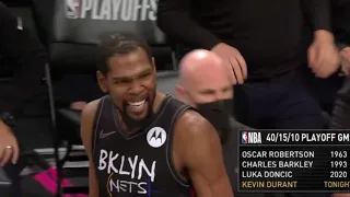 Kevin Durant takes over in the 4th Quarter to give Brooklyn Nets the lead 3-2 against MIL || 714TV