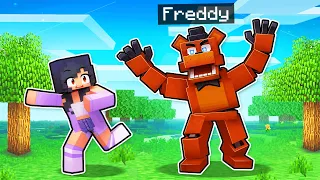 5 NIGHTS With FREDDY In Minecraft!