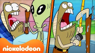 Every Single 'MY LEG' Moment In SpongeBob!! 🦵 20 Minutes | Nicktoons