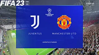 FIFA 23 | Juventus vs Manchester United - Champions League UCL - PS5 Full Gameplay