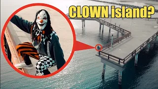 When you go to CLOWN island, don't go to the Pier, thats where they attack you!! (RUN Away Fast!!)