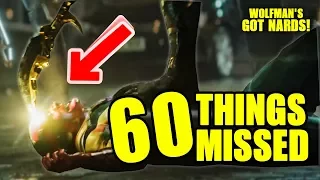 MARVEL'S AVENGERS: INFINITY WAR Official Trailer Breakdown | Things You Missed | 60 Things